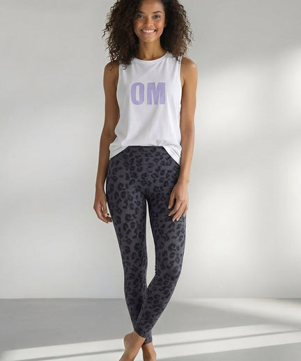 Yoga Athletic Tank 2.0 OM Bio Baumwolle Tencel™ Tara - weiß | color:weiss | yoga damen athletic tank tara | bio baumwolle tencel | tank top OM | yoga damen tank top nachhaltig