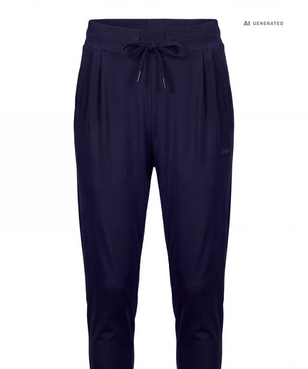 Yoga Basic Harem Pants 2.0 Bio Baumwolle Hanna - dunkelblau Yoga Basic Harem Pants 2.0 Bio Baumwolle Hanna - dunkelblau – AI GENERATED / KI-GENERIERT