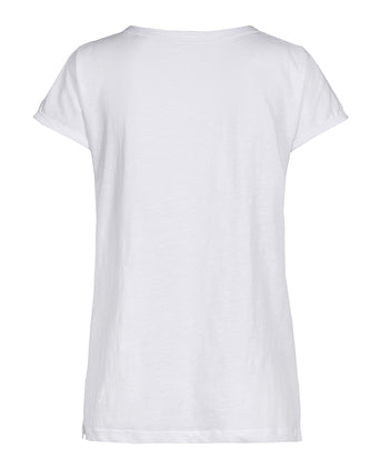 Sommer T-Shirt Namaste Bio Baumwolle - weiß | color:weiß |yoga sommer t-shirt namaste weiß