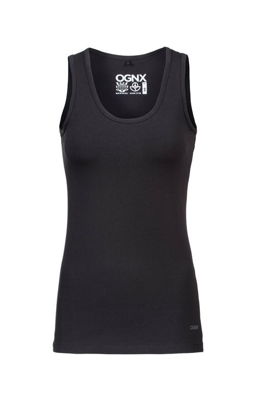 | color:schwarz |enges yoga tank schwarz baumwolle