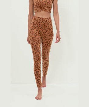 Leggings Leo Tencel™ Bio Baumwolle - braun | color:braun |yoga leggings leo braun bio baumwolle tencel