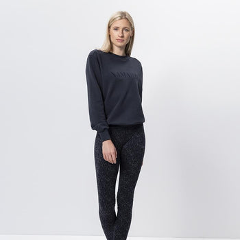 Sweater Namaste organic cotton - blue | color:blau |yoga sweater namaste blau