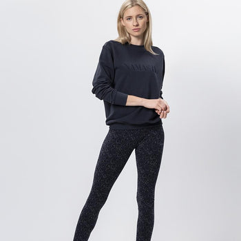 Leggings Leo Bio Baumwolle - blau | color:blau |leggings leo blau bio baumwolle nachhaltig