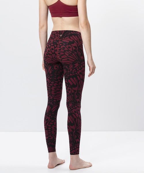 | color:rot |yoga leggings rot bio baumwolle |yoga leggings blickdicht