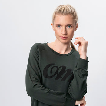 Lounge Sweater OM Tencel™ - grün | color:grün |yoga pulli OM lenzing grün