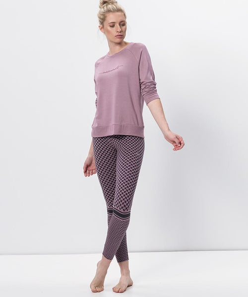 | color:pink |yoga sweater namaste pink tencel