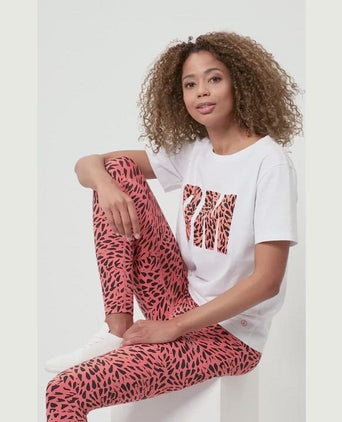 Loose T-Shirt OM Bio Baumwolle - orange | color:orange |yoga t-shirt OM orange