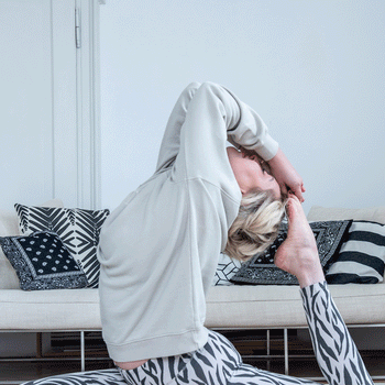 Leggings Zebra Tencel™ Bio Baumwolle - weiss | color: weiss |yoga leggings zebra beige