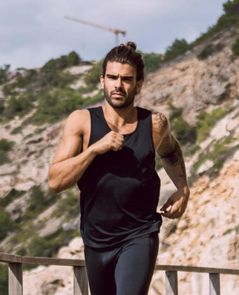 Mesh tank - black Mesh tank - black