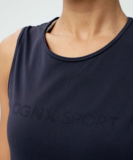 Active Tank OGNX Sport rec. polyester ♻️ - blue | color:blau |sport tank blau