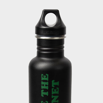 Drinking Bottle Save the Planet | color:schwarz |trink flasche nachhaltig