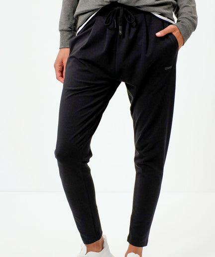 Harem Pants Bio Baumwolle - schwarz | color:schwarz |yoga hose harem schwarz |yoga kleidung
