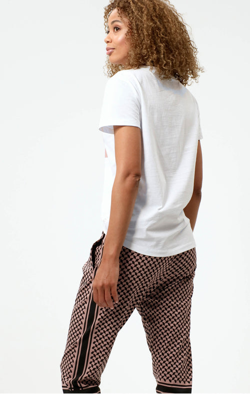 | color:rosa |yoga harem hose keffiah muster |yoga kleidung