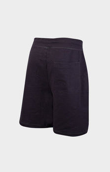 Vintage Shorts Bio Baumwolle - schwarz | color:schwarz |yoga shorts männer schwarz bio baumwolle