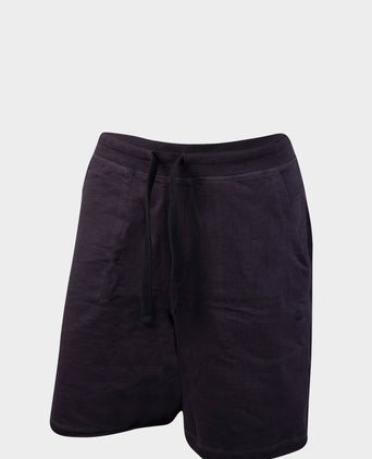Vintage shorts organic cotton - black | color:schwarz |yoga shorts männer schwarz bio baumwolle