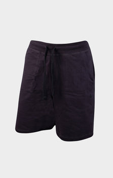 Vintage Shorts Bio Baumwolle - schwarz | color:schwarz |yoga shorts männer schwarz bio baumwolle