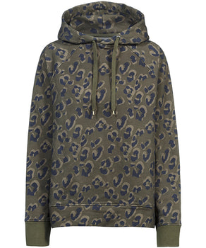 Hoodie Leo Bio Baumwolle - grün | color:grün |leo hoodie olive |kapuzenpulli leo