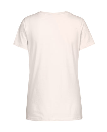 T-Shirt Namaste Moon Bio Baumwolle - weiss | color:weiss |yoga t-shirt namaste mond druck weiss