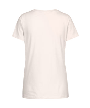 T-Shirt Namaste Moon Bio Baumwolle - weiss | color:weiss |yoga t-shirt namaste mond druck weiss