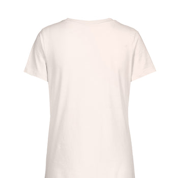 T-shirt Namaste Moon organic cotton - white | color:weiss |yoga t-shirt namaste mond druck weiss