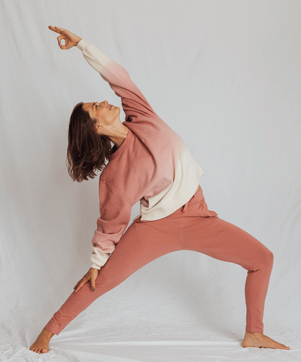 Harem pants organic cotton - red | color:rot |yoga hose harem pants rot |yoga kleidung