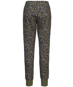 Jog Pants Leo Bio Baumwolle - grün | color:grün |leo jogginghose grün |leo yoga hose