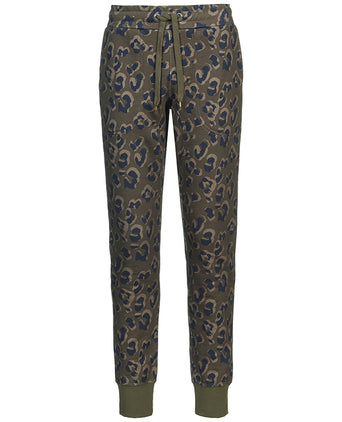 Jog Pants Leo Bio Baumwolle - grün | color:grün |leo jogginghose grün |leo yoga hose