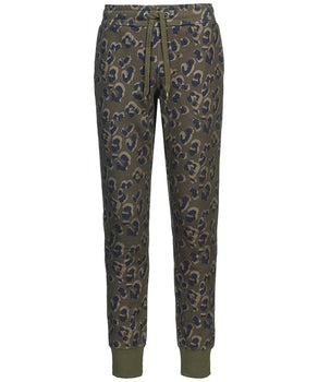 Jog Pants Leo Bio Baumwolle - grün | color:grün |leo jogginghose grün |leo yoga hose