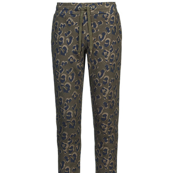 Jog Pants Leo Bio Baumwolle - grün | color:grün |leo jogginghose grün |leo yoga hose