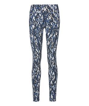Leggings Ikat Bio Baumwolle - blau | color:blau |leggings ikat blau bio baumwolle nachhaltig
