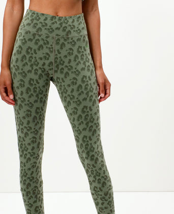 Sommer Leggings Leo Tencel™ Bio Baumwolle - grün | color:green |leggings leo cotton tencel green