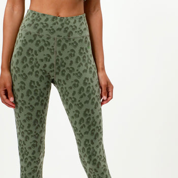 Sommer Leggings Leo Tencel™ Bio Baumwolle - grün | color:green |leggings leo cotton tencel green