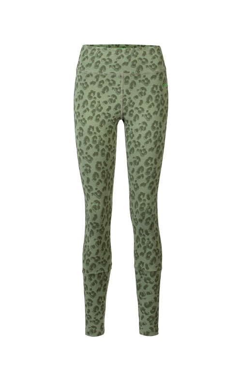 | color:green |leggings leo cotton tencel green