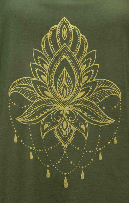 | color:grün |yoga tank lotus tencel |yoga kleidung