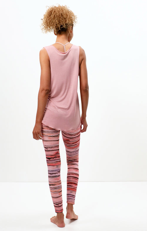 | color:rosa |yoga tank tencel namaste rosa | yogakleidung