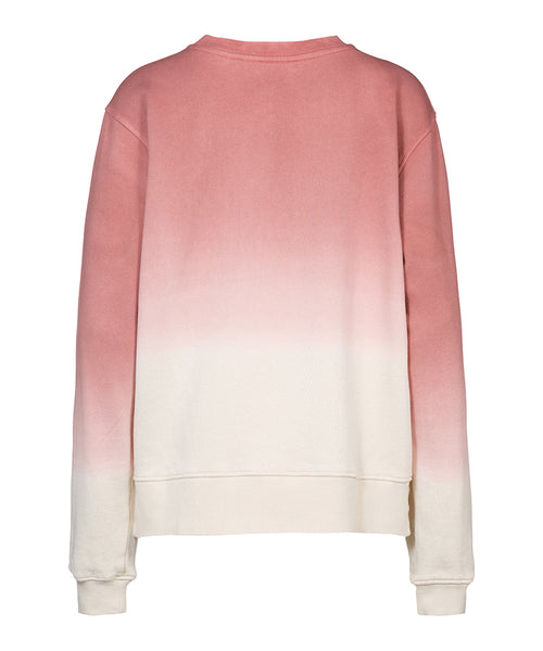 | color:rot |Sweatshirt Dip Dye |Yoga Pulli