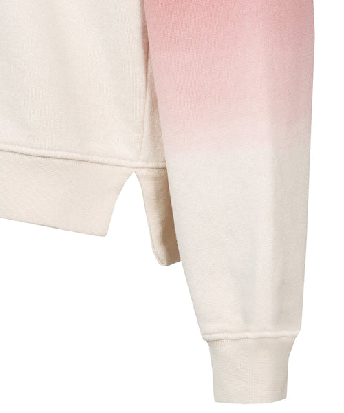 | color:rot |Sweatshirt Dip Dye |Yoga Pulli