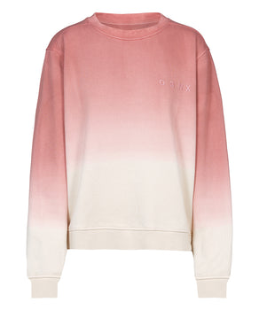 Sweatshirt Dip Dye Bio Baumwolle - rot | color:rot |Sweatshirt Dip Dye |Yoga Pulli