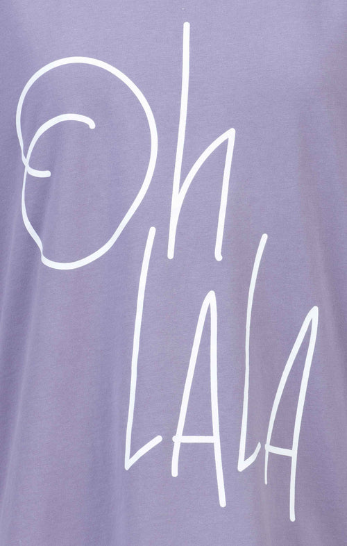 | color:lila |t-shirt ohlala lila bio baumwolle