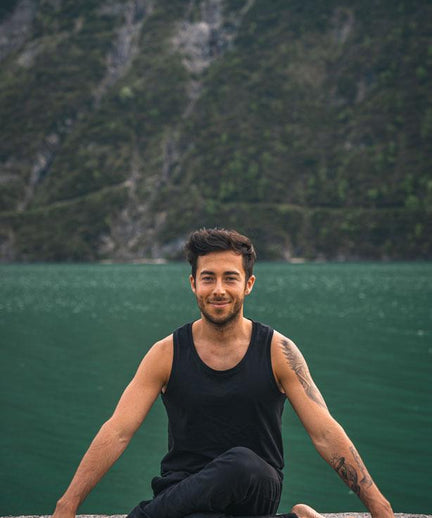 Tank Perfect Basic Bio Baumwolle - schwarz | color:schwarz |yoga tank männer schwarz