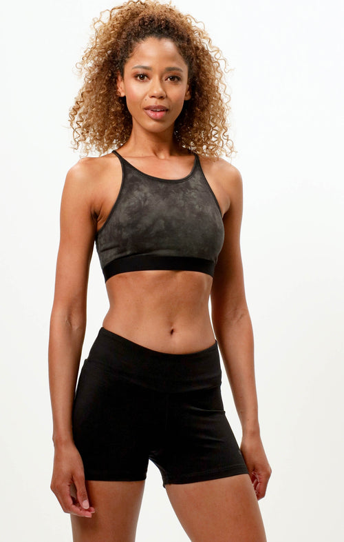 | color:grün |yoga soft bh batik grün leichter support