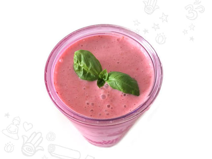 Fresh Berry & Basil Smoothie