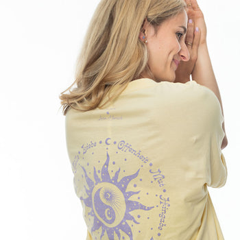 | color:gelb |yoga t-shirt luisa harisch gelb yoga |t-shirt daily reminders ognx 108