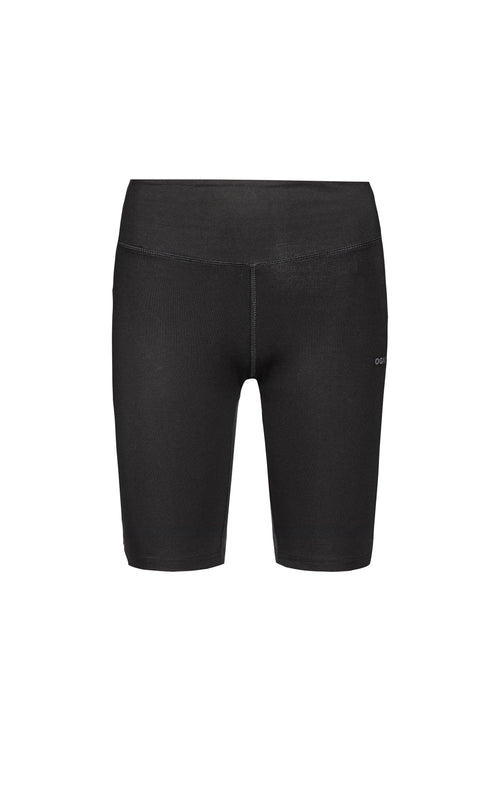 | color:schwarz | yoga damen basic biker kira | tencel bio baumwolle | radler biker basic | yoga damen biker nachhaltig