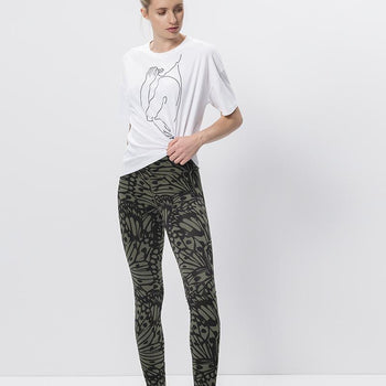 | color:grün |yoga leggings grün baumwolle |leggings blickdicht 