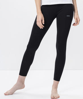 | color:schwarz |schwarze yoga leggings tencel baumwolle |yoga kleidung