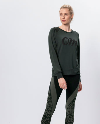 | color:grün |yoga pulli OM lenzing grün
