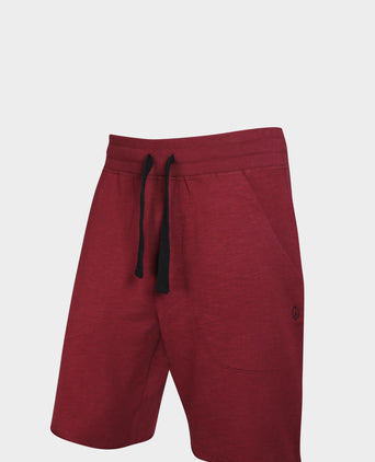 | color:red |yoga shorts men red
