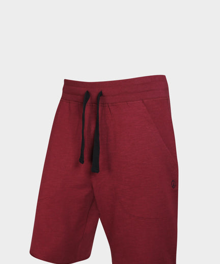 | color:red |yoga shorts men red