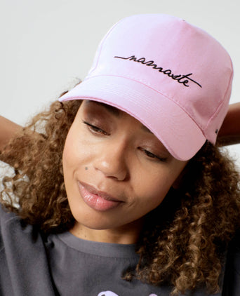 | color:rosa |yoga cap namaste rosa